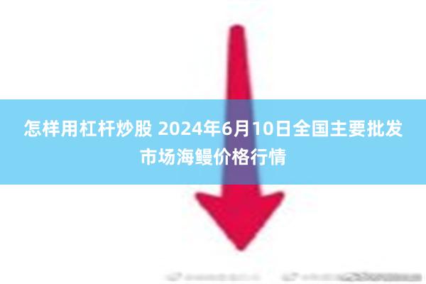 怎样用杠杆炒股 2024年6月10日全国主要批发市场海鳗价格行情