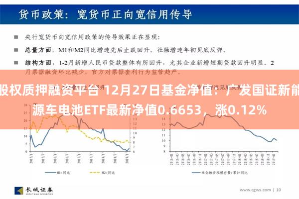 股权质押融资平台 12月27日基金净值：广发国证新能源车电池ETF最新净值0.6653，涨0.12%