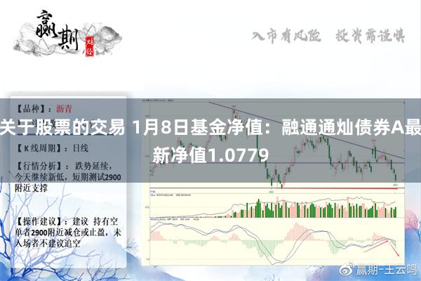 关于股票的交易 1月8日基金净值：融通通灿债券A最新净值1.0779